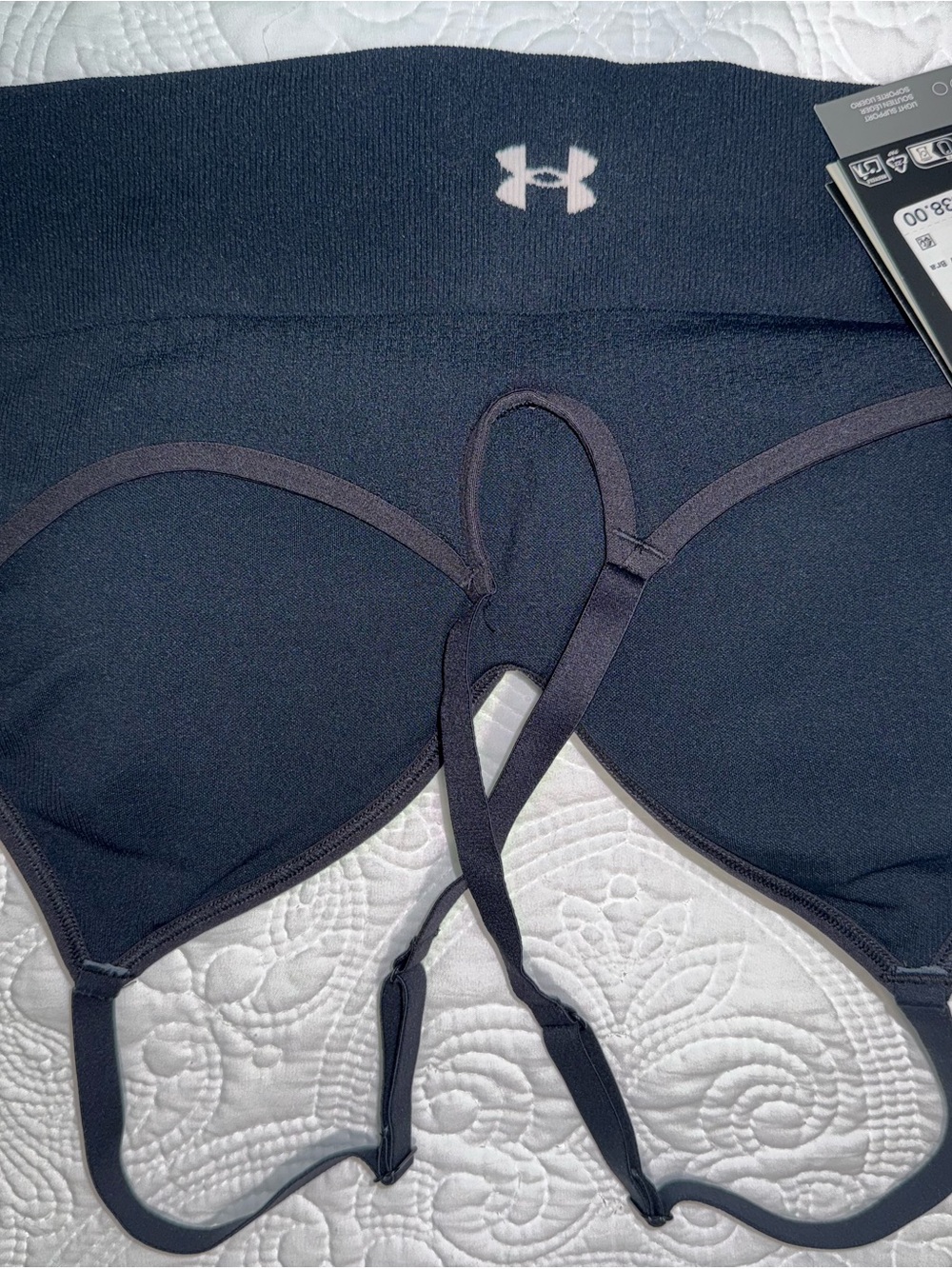 Under Armour Navy Blue Sports Bra